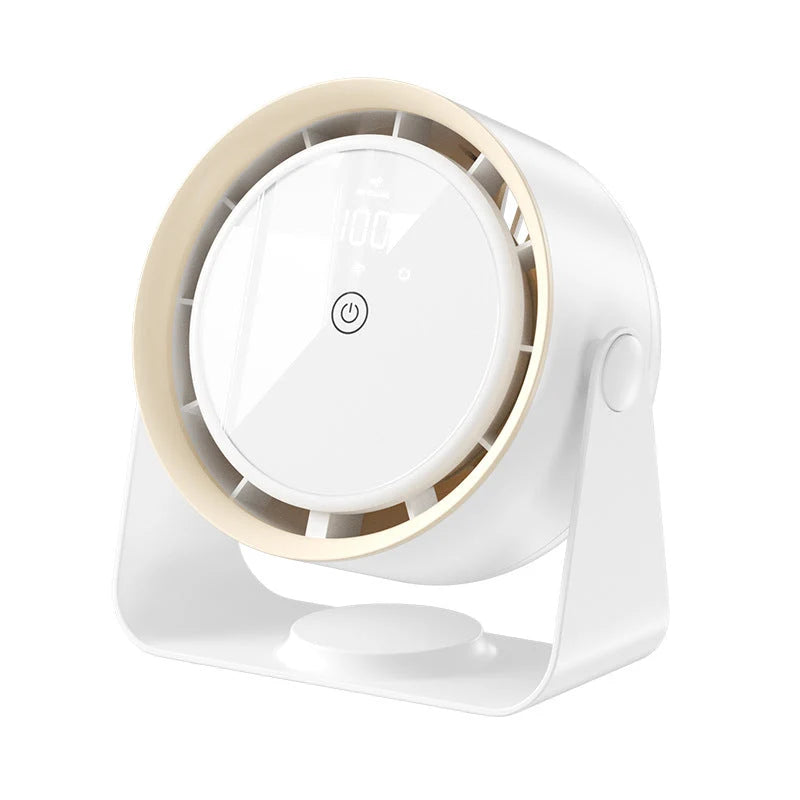 Portable Air Cooler Bladeless Whisper-Quiet USB Rechargeable