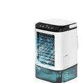 Portable Air Cooler Dual Spray Nozzles Quiet 900ml Tank