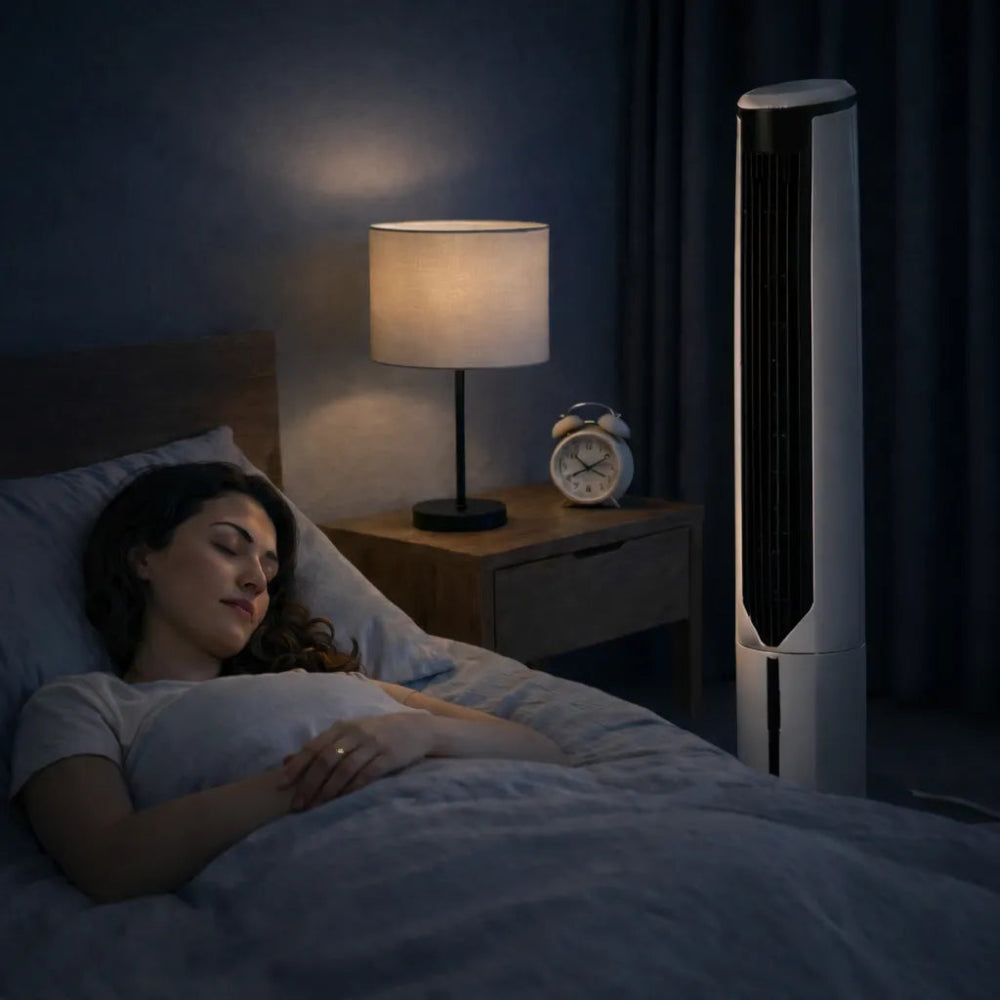 Portable Air Cooler Evaporative Cooling Quiet & Energy Efficient