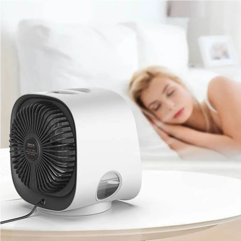 Portable Air Cooler & Humidifier Compact USB-Powered