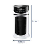 Portable Air Cooler & Humidifier USB Powered 300 mL Tank