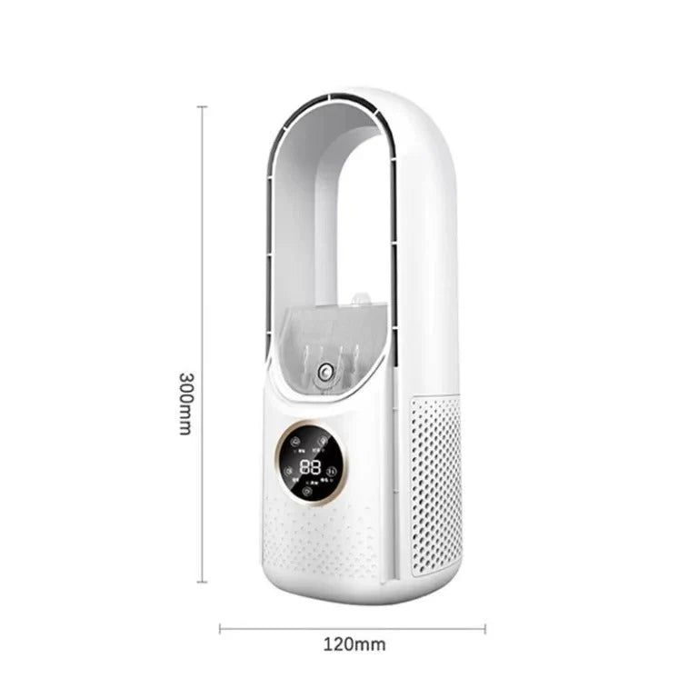Portable Air Cooler Silent Bladeless USB-Powered