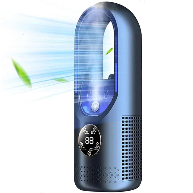 Portable Air Cooler Silent Bladeless USB-Powered