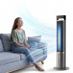 Portable Air Cooler Slim Quiet Remote & 12-Hour Timer