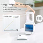 Portable Air Cooler USB-Powered Evaporative Humidifier & Purifier
