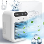 Portable Air Cooler USB Rechargeable Dual Mist 500 ml