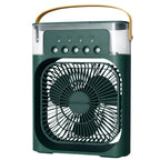 Portable Air Cooler USB Rechargeable Humidifier 25-Hour Runtime