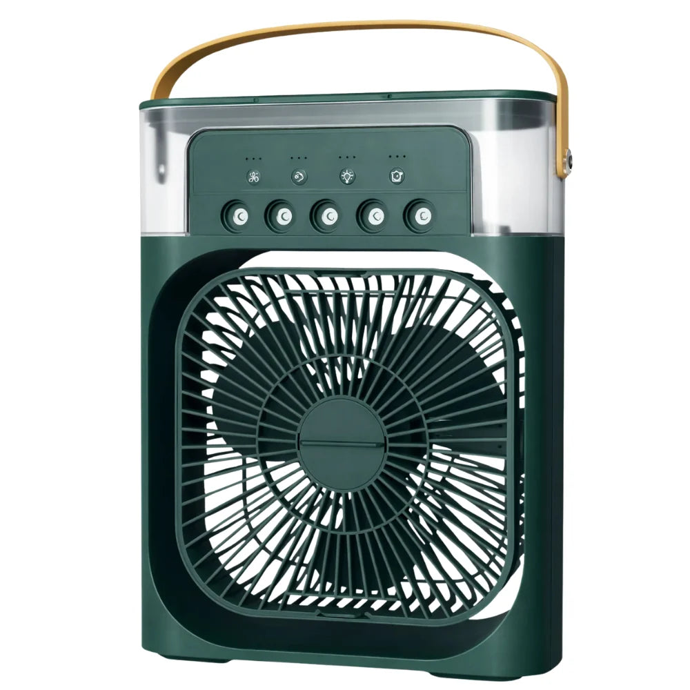 Portable Air Cooler USB Rechargeable Humidifier 25-Hour Runtime
