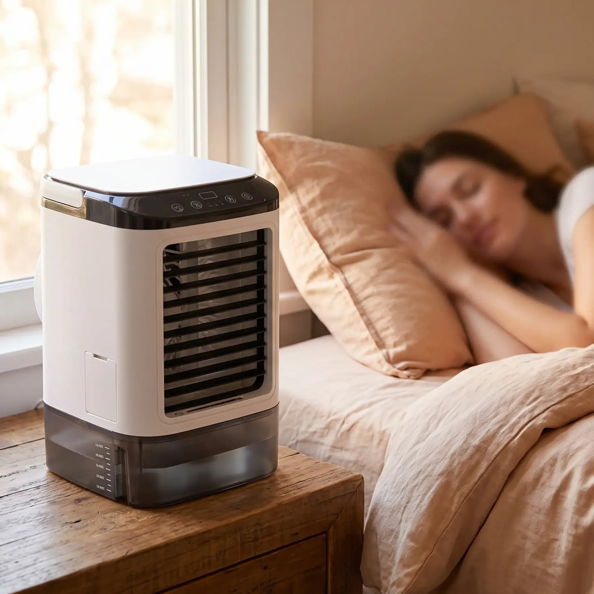 Portable Air Cooler Ultrasonic Quiet Compact