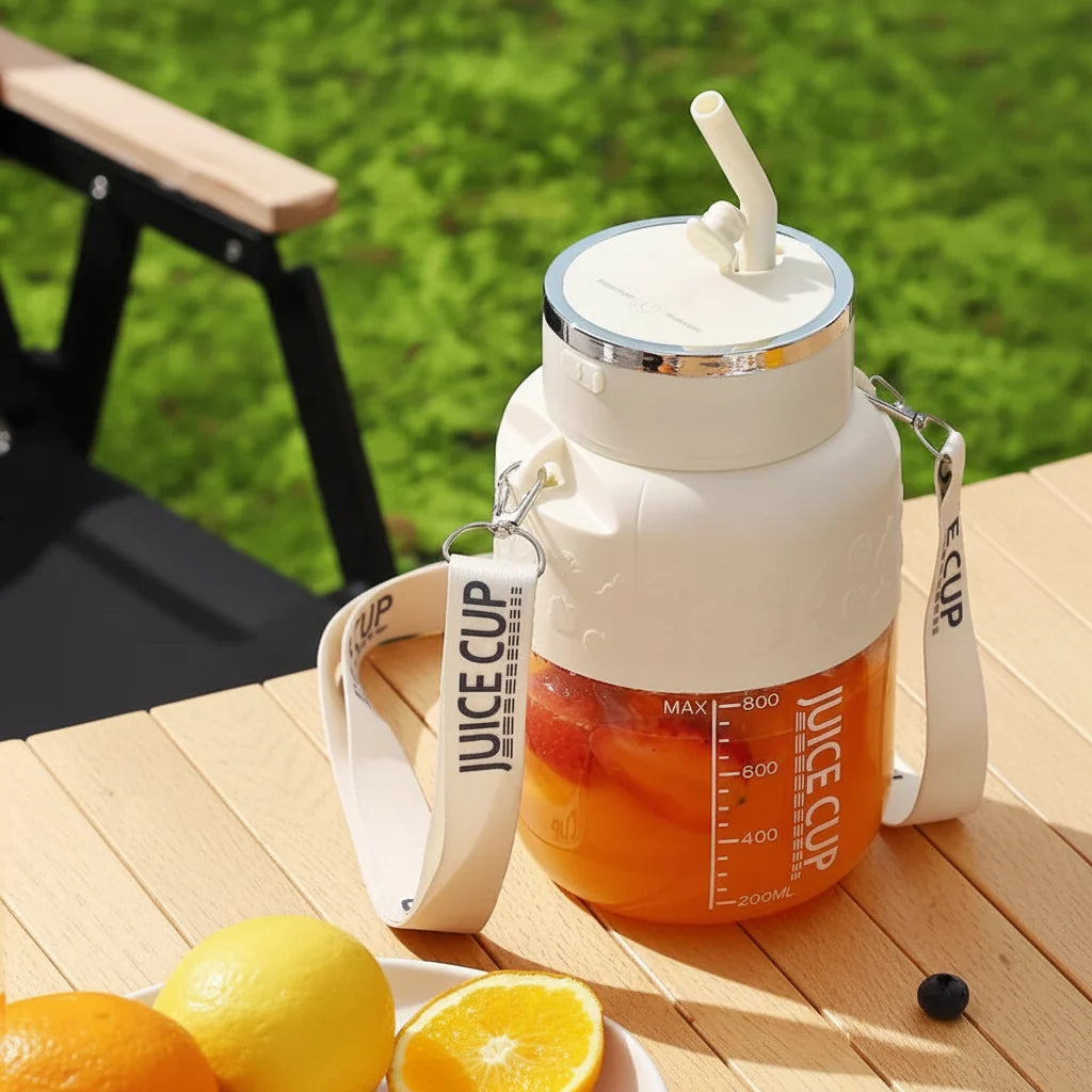 Portable Blender 10 Blade Stainless Steel USB Rechargeable
