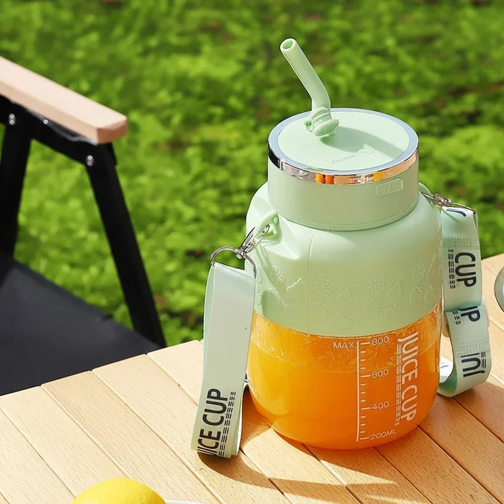 Portable Blender 10 Blade Stainless Steel USB Rechargeable