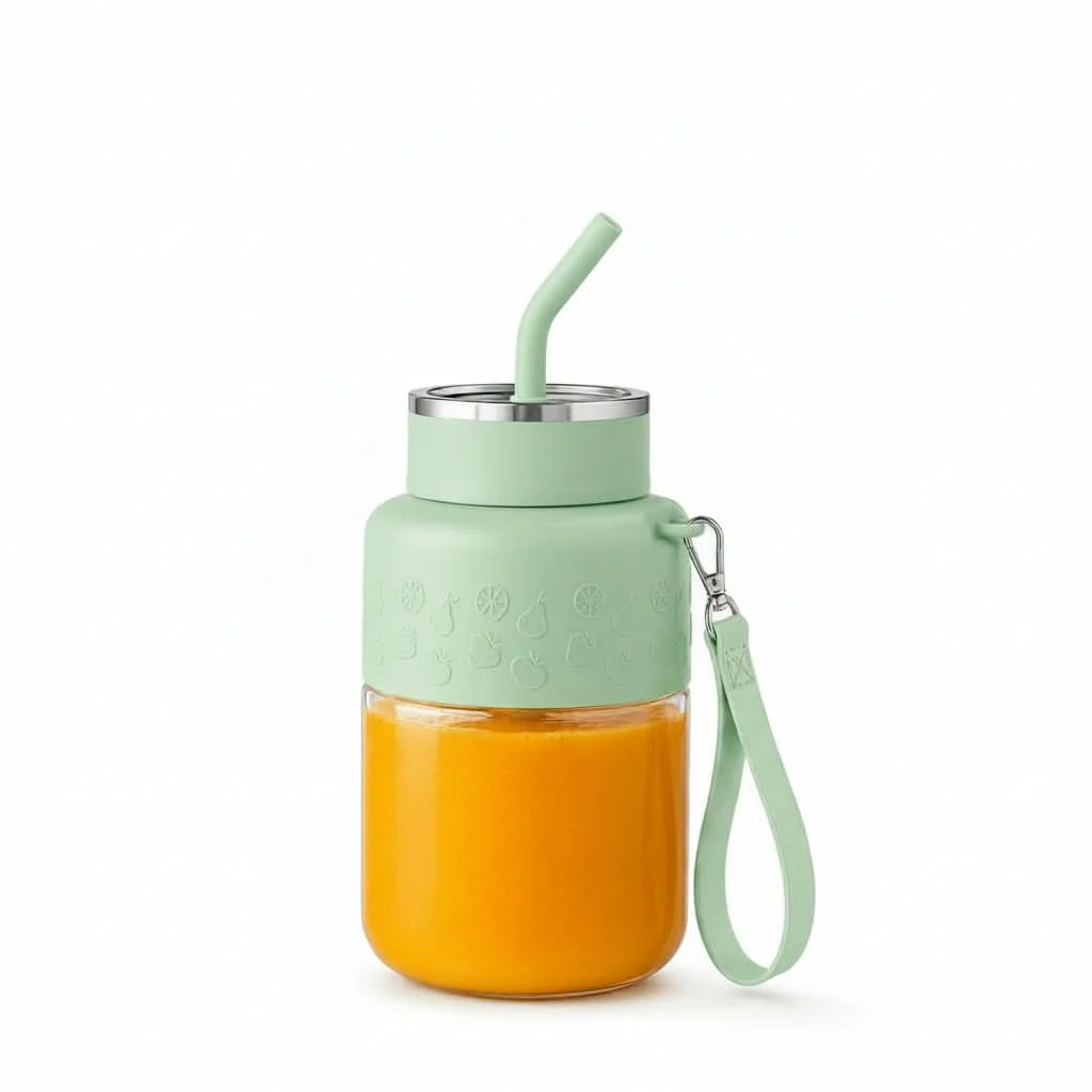 Portable Blender 10 Blade Stainless Steel USB Rechargeable