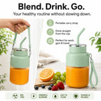 Portable Blender 10 Blade Stainless Steel USB Rechargeable