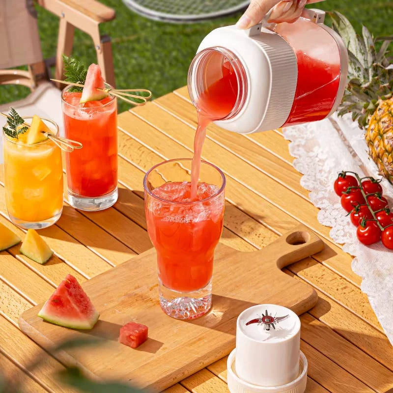 Portable Blender 700ml USB-C Rechargeable Stainless Steel Blades