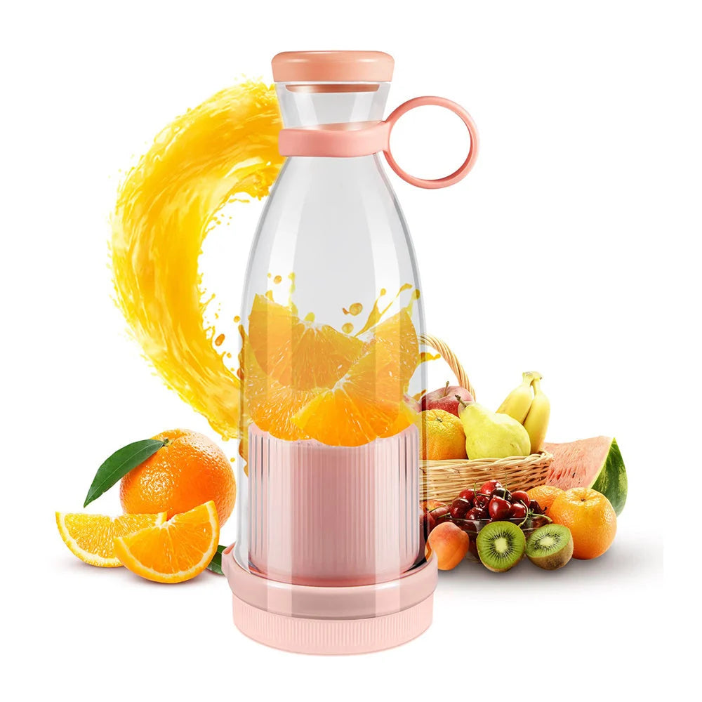 Portable Blender Rechargeable Stainless Steel Blades 350ml
