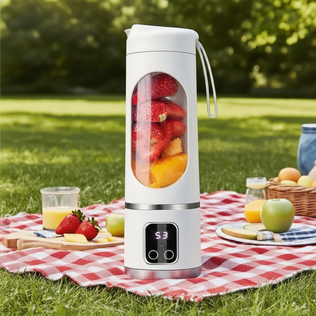 Portable Blender USB Rechargeable Cordless 1L