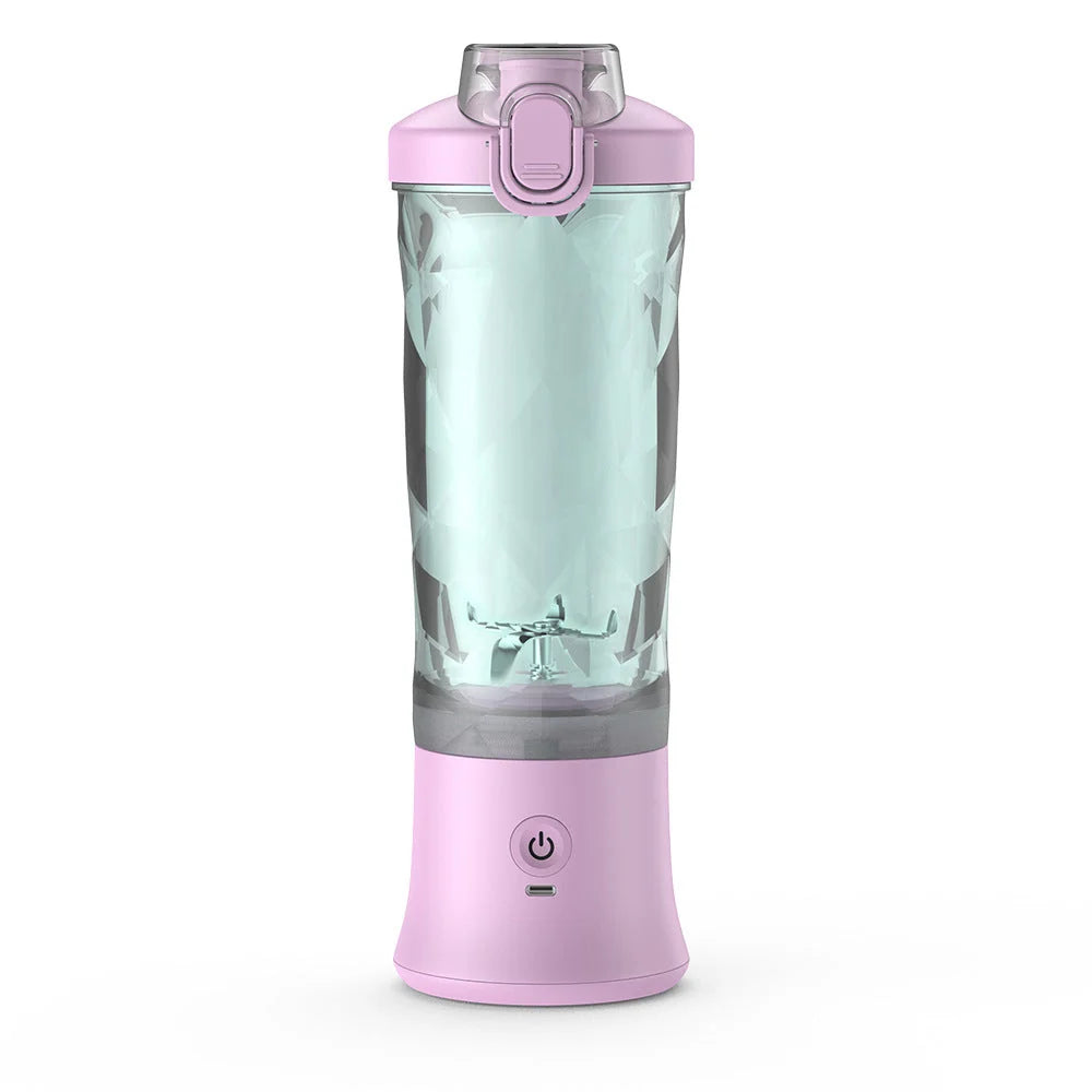 Portable Blender USB Type-C 600ml Stainless Steel Blades