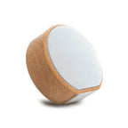 Portable Bluetooth Speaker Mini Wood Finish Built In Microphone