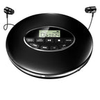 Portable CD Player Anti-Skip LCD Headphone Jack