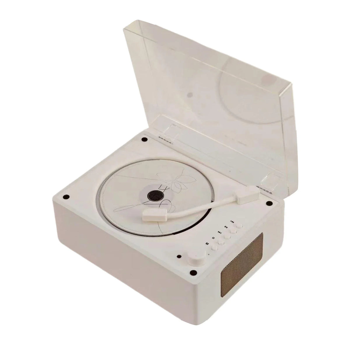 Portable CD Player Bluetooth 5.1 Rechargeable 2000 mAh