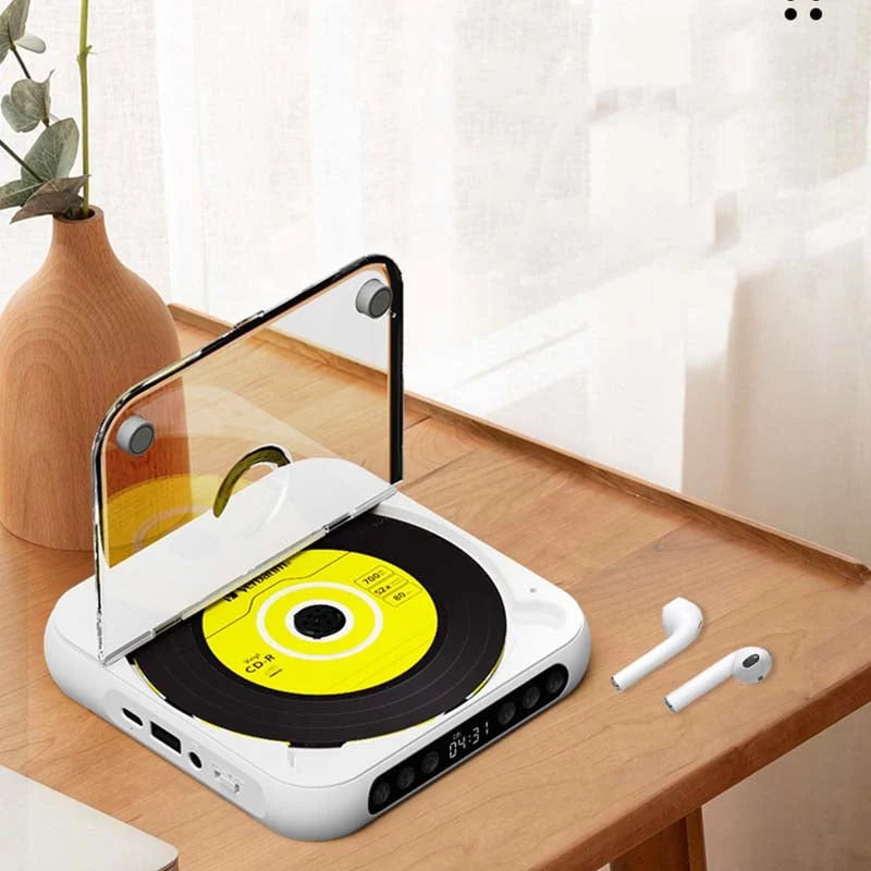 Portable CD Player Bluetooth 5.3 & USB-C Charging