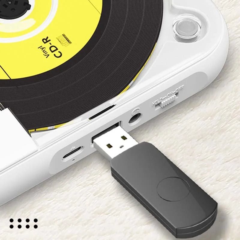 Portable CD Player Bluetooth 5.3 & USB-C Charging
