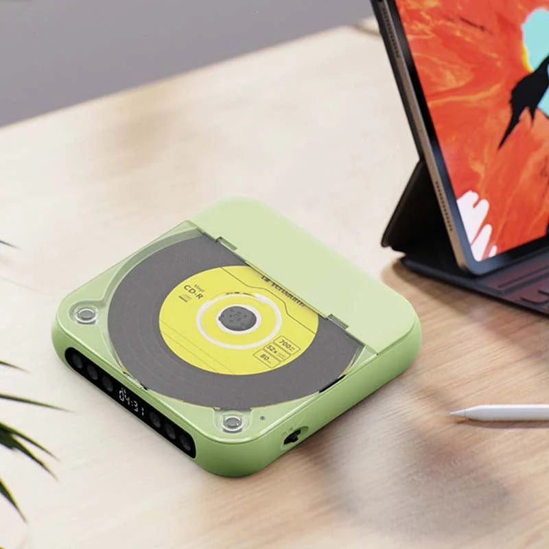 Portable CD Player Bluetooth 5.3 & USB-C Charging