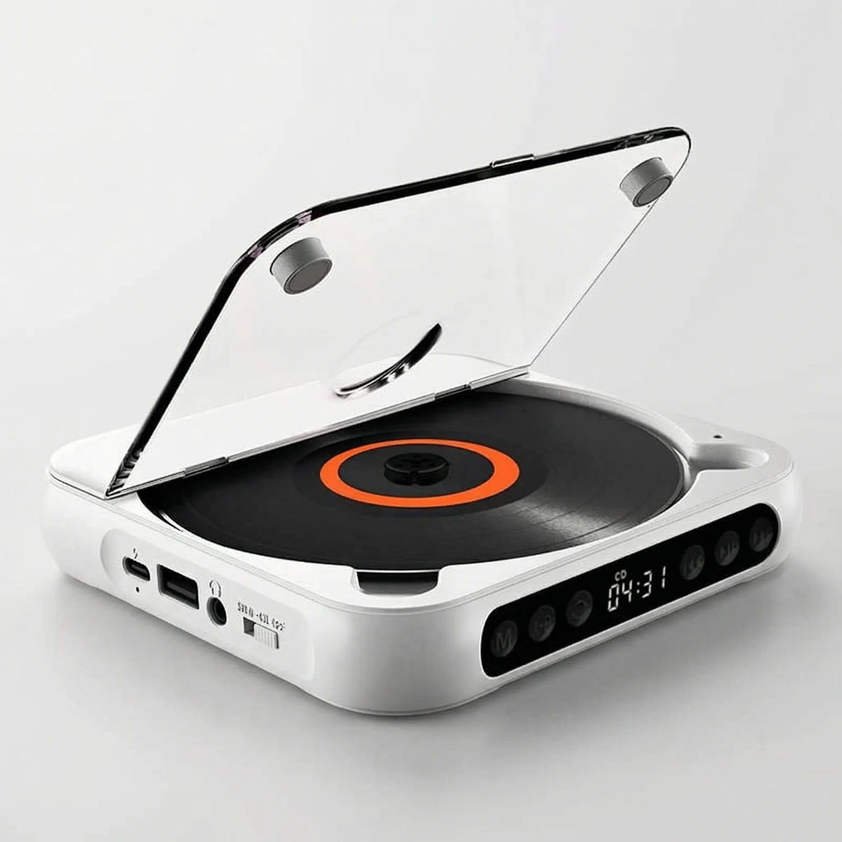 Portable CD Player Bluetooth 5.3 & USB-C Charging