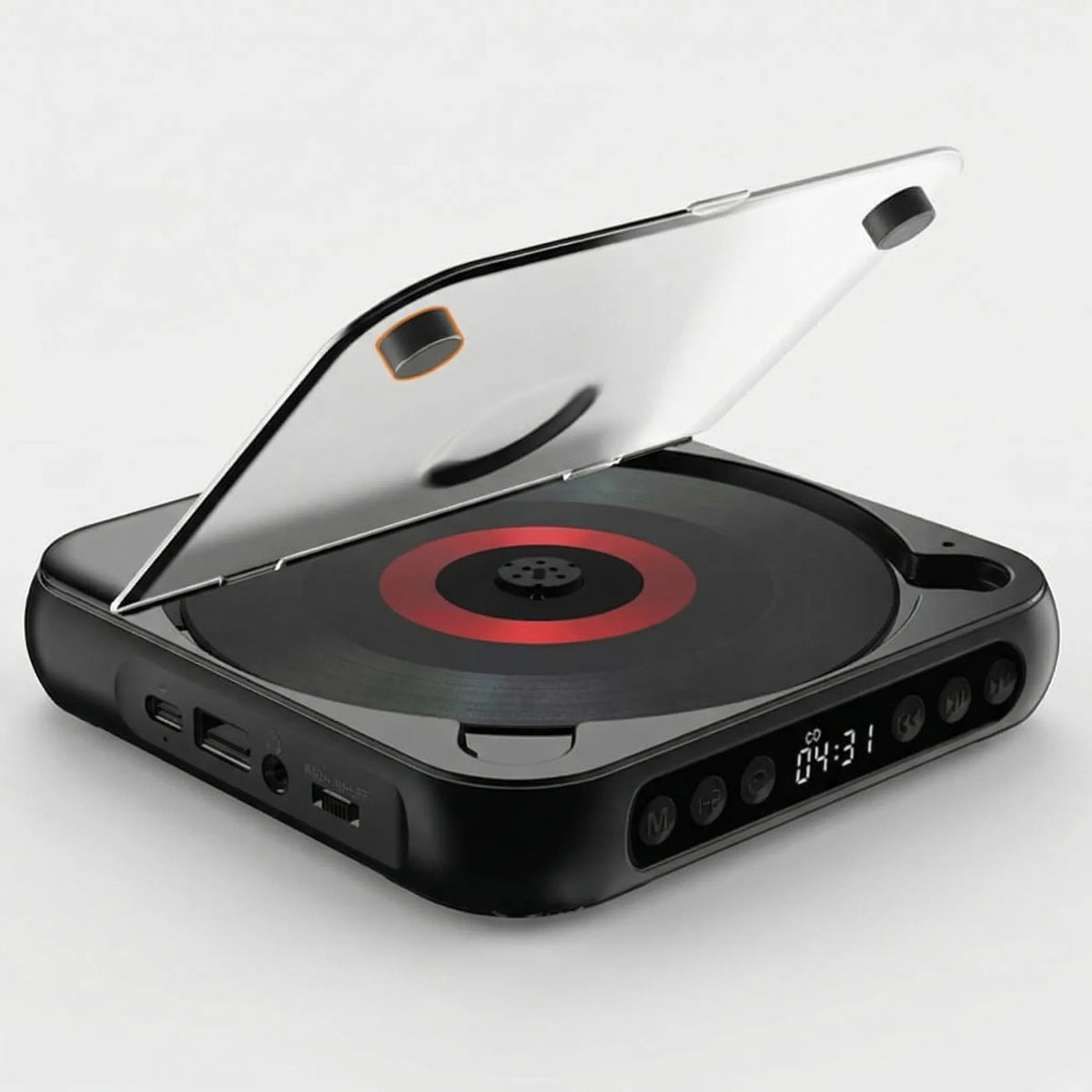 Portable CD Player Bluetooth 5.3 & USB-C Charging