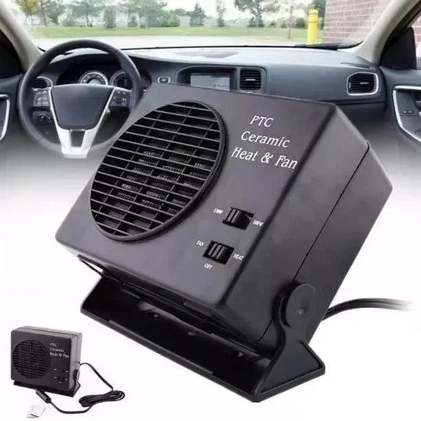 Portable Car Heater Ceramic Element Dual Mode 12V Plug
