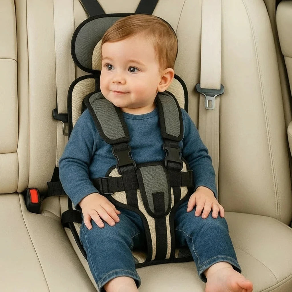 Portable Car Seat Foldable Lightweight 5-Point Harness