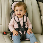 Portable Car Seat Foldable Lightweight 5-Point Harness