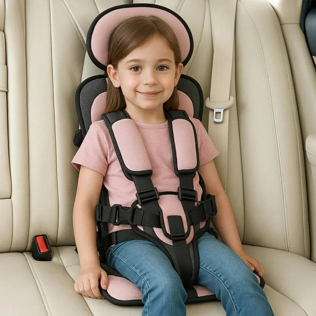Portable Car Seat Foldable Lightweight 5-Point Harness