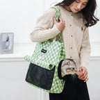 Portable Cat Carrier Bubble Composite Ventilated Zippered Travel Ready