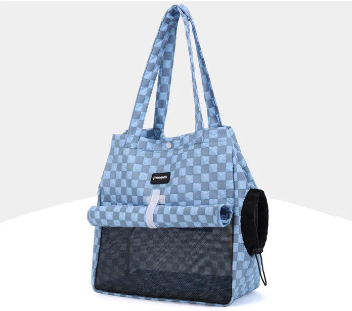 Portable Cat Carrier Bubble Composite Ventilated Zippered Travel Ready