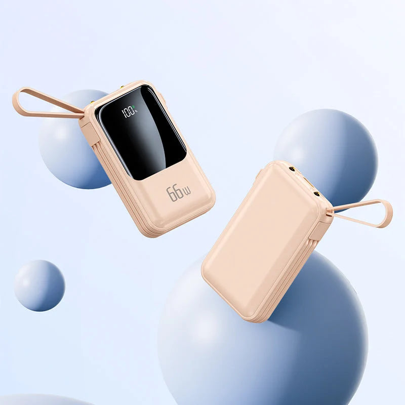 Portable Charger 66W Fast Charging LED Display