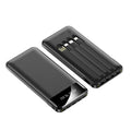 Portable Charger Built-In Cables & LED Display