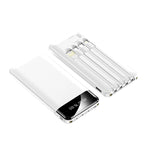 Portable Charger Built-In Cables & LED Display