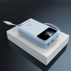Portable Charger Fast Charging USB-C & USB-A LED Indicator
