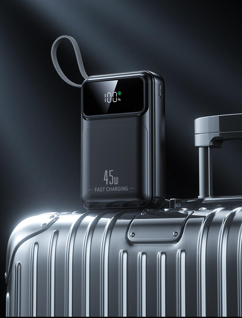 Portable Charger Fast Charging USB-C & USB-A LED Indicator