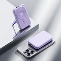 Portable Charger Foldable Stand Digital LED Display