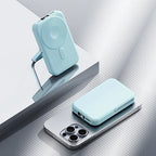 Portable Charger Foldable Stand Digital LED Display