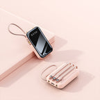Portable Charger High-Capacity & Integrated Cable Management