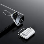 Portable Charger High-Capacity & Integrated Cable Management