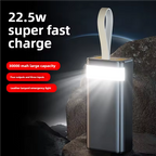 Portable Charger High-Capacity Multiple USB Ports & LED Indicator