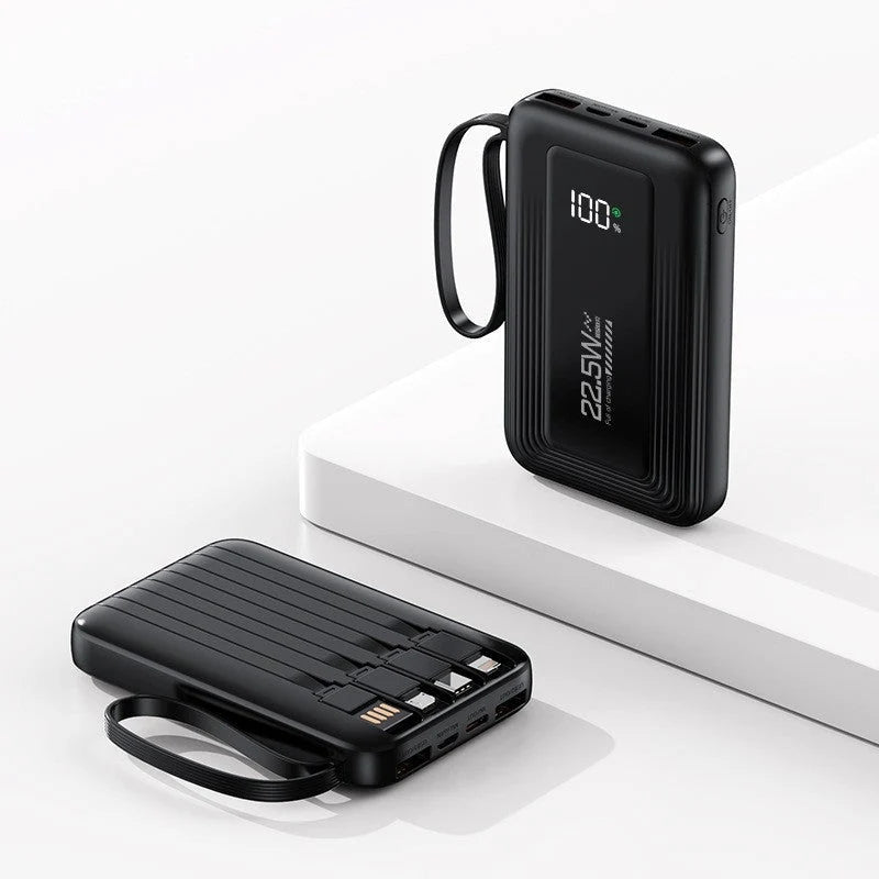 Portable Charger LED Display & Smart Charging Up To 30000mAh