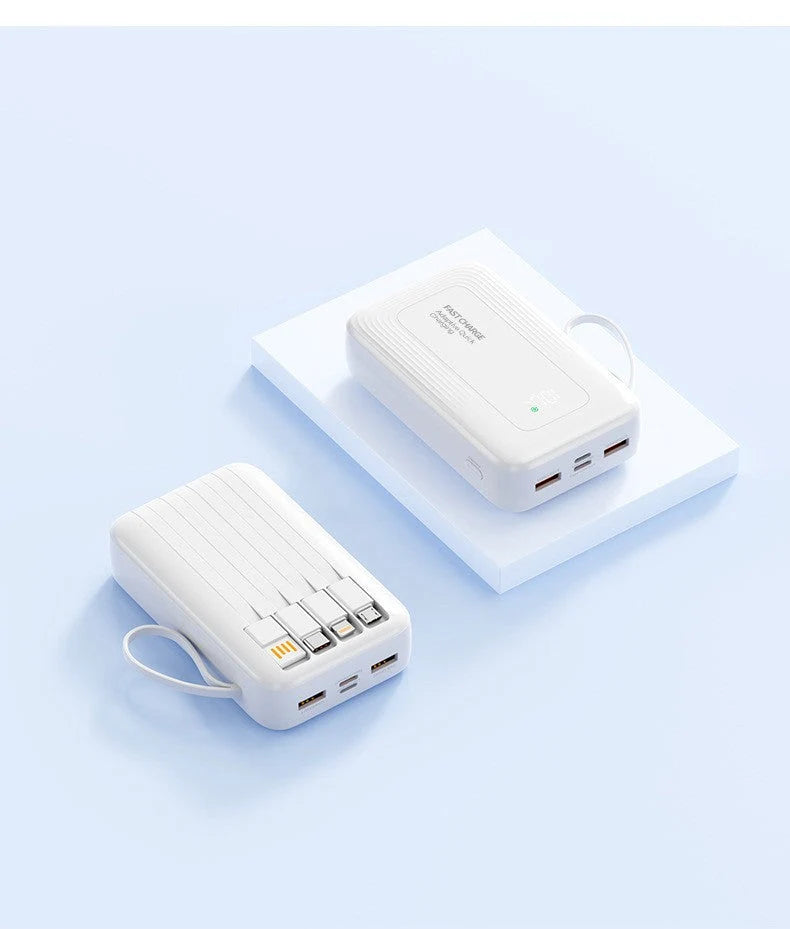 Portable Charger LED Display & Smart Charging Up To 30000mAh