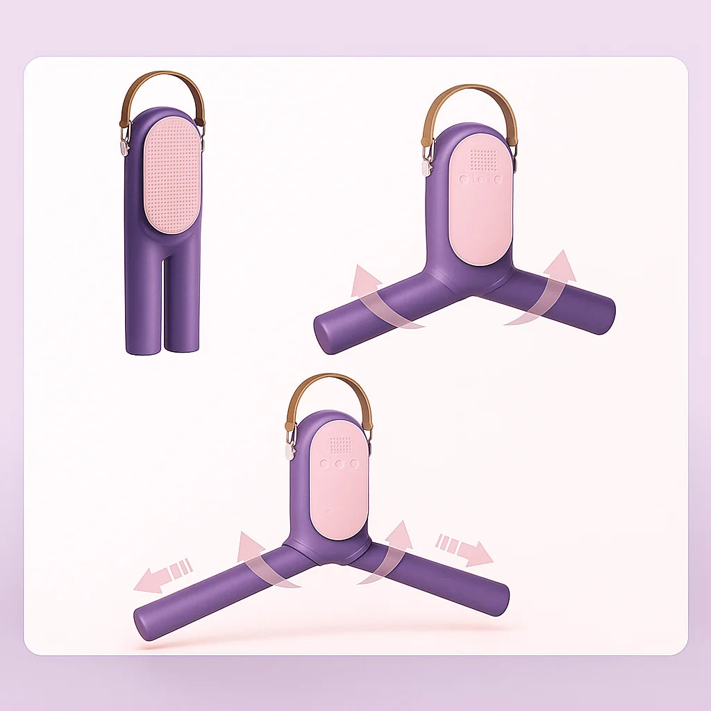 Portable Clothes Dryer Collapsible Quick-Dry Travel-Friendly