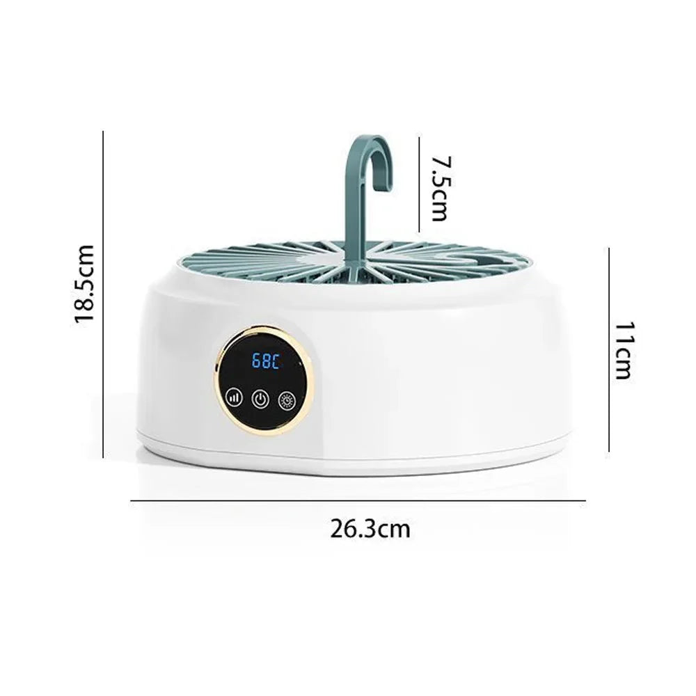 Portable Clothes Dryer Foldable Quick Dry Adjustable Temperature