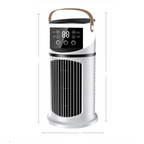 Portable Cooling Fan & Humidifier USB-Powered Whisper-Quiet
